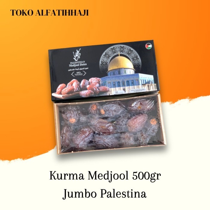 

Kurma Medjool Jumbo Palestina Premium / Medjoul Dates Jumbo Al Quds