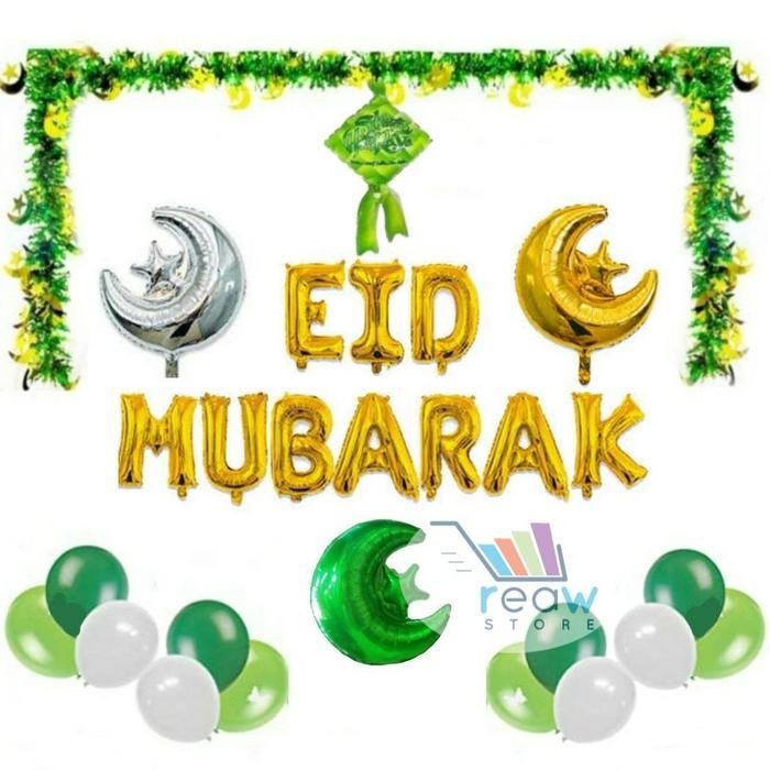 

Terlaris Paket Dekorasi Hiasan Balon Idul Fitri Lebaran Eid Mubarak 04 SALE