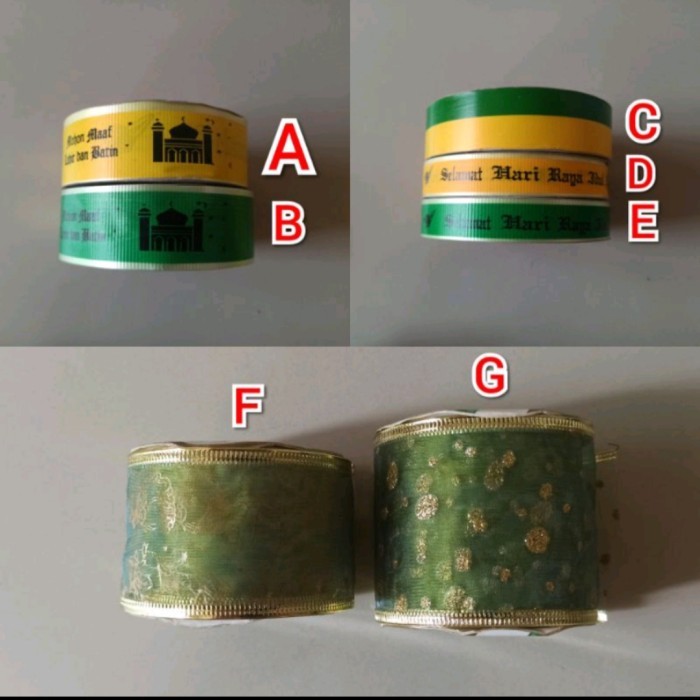 

Terlaris Pita Kado Lebaran Idul Fitri SALE