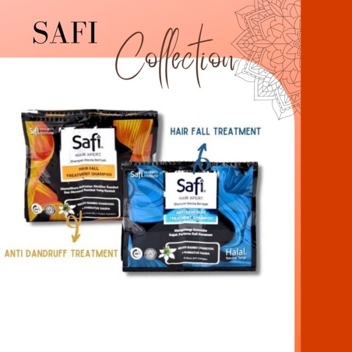 Safi Shampo Sachet / Shampo Renceng Safi Hair Expert 10 Ml