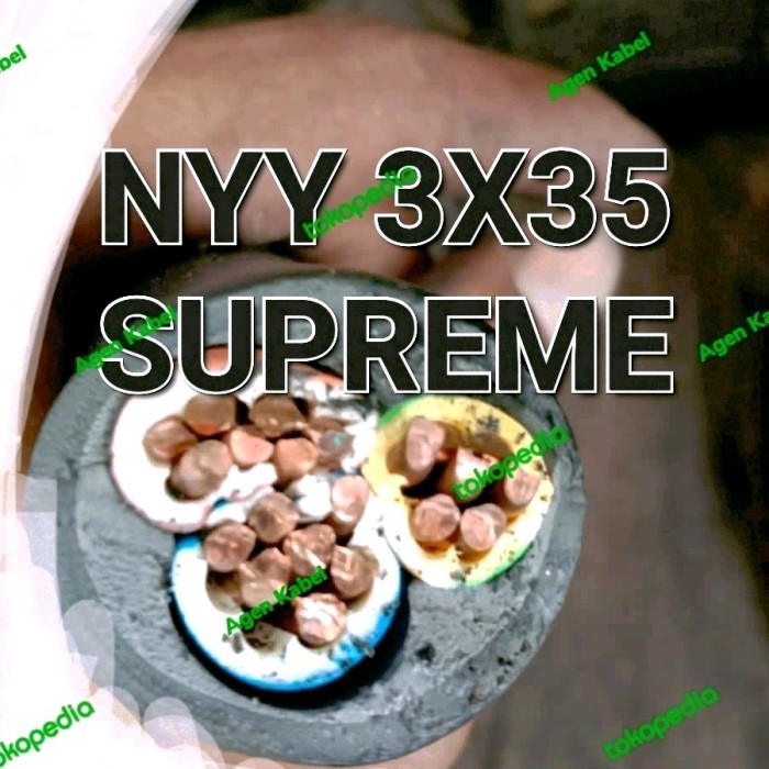 Nyy 3X35 Mm Supreme / Kabel Tufur 3 X 35 / Kabel Listrik 3X352 Mm Sp