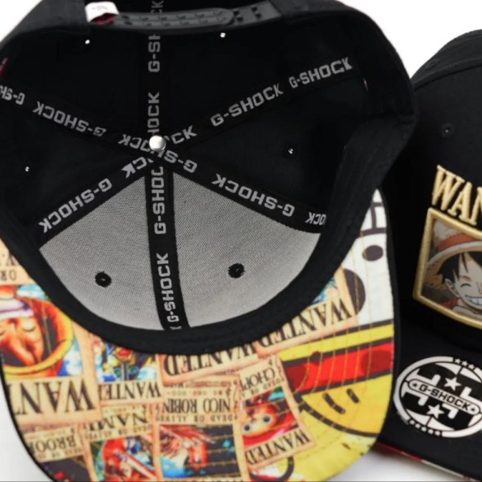 Topi Snapback One Piece G-Shock / One Piece Cap Original Import / Hat