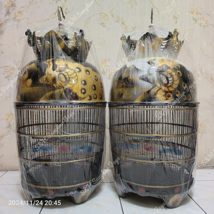 Sangkar Kurungan Burung Perkutut Mayangkara Lukis Fiber #Gratisongkir #Sale #Discount