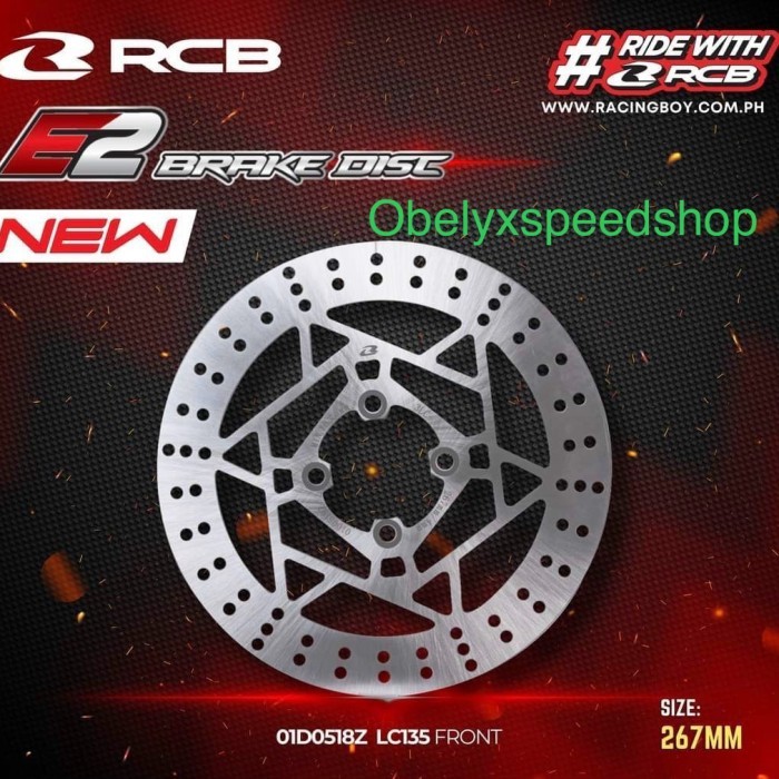 Disc Brake E-2 Series Lc135 267Mm/Piringan Jupiter Mx Rcb