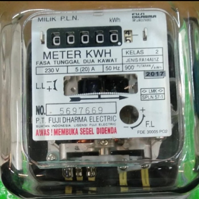 Kwh 1Phase 5/20 Fuji + Metrologi/Tera
