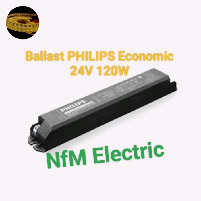 Philips Ballast Economic Transformer 24V 120W/ Trafo Power Supply Philips 24V 120W Indoor