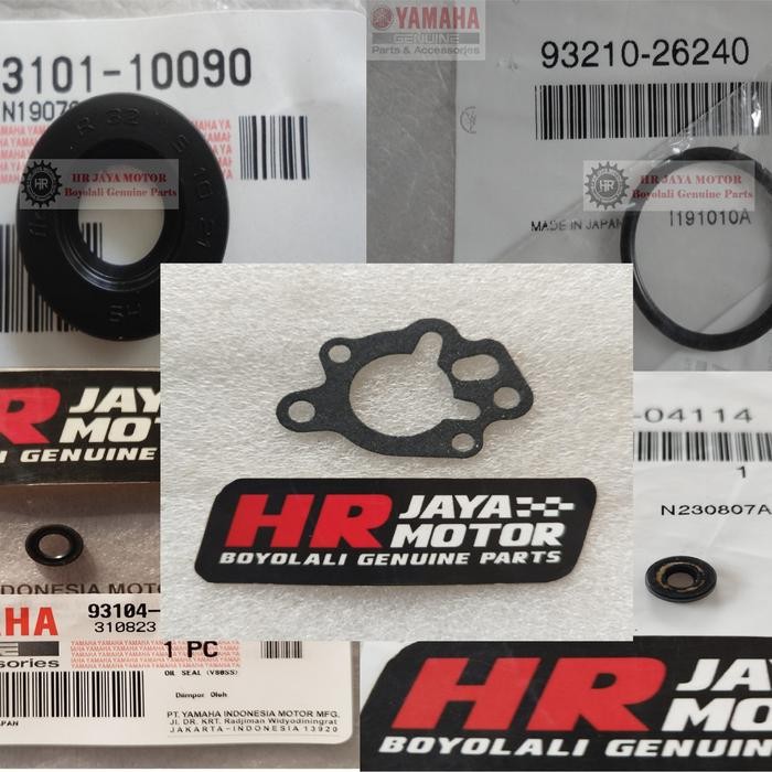 SALE TERLARIS KARET SEAL SIL POMPA OLI SAMPING YAMAHA F1ZR FIZR ORIGINAL YAMAHA READYY