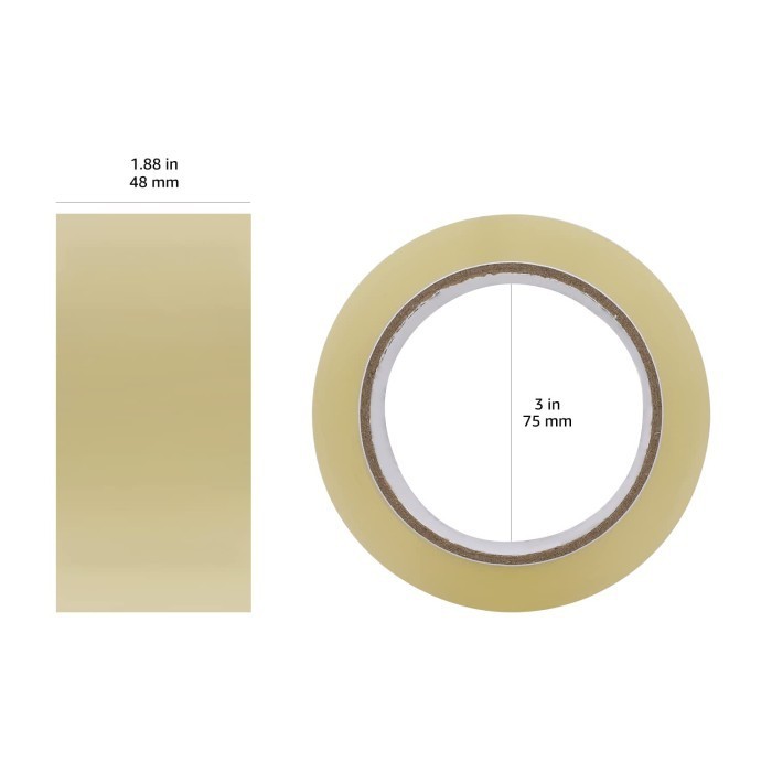

Produk Terbaru Seachoice Bening Bopp Tape Transparan Tape Packing/Sealing/Multifungsi Cod