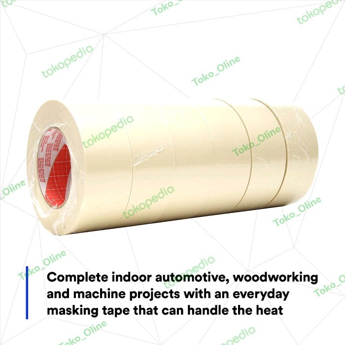 

Produk Terbaru 3M Masking Tape 2364 High Temperature Original Lakban Kertas Asli Cod