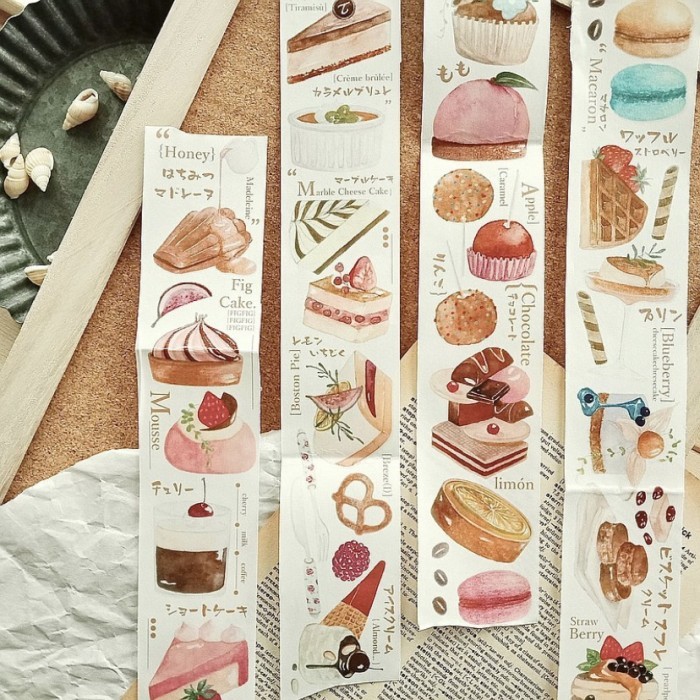 

Promo Breezy Studio Wagashi / Yogashi Washi Tape Cod