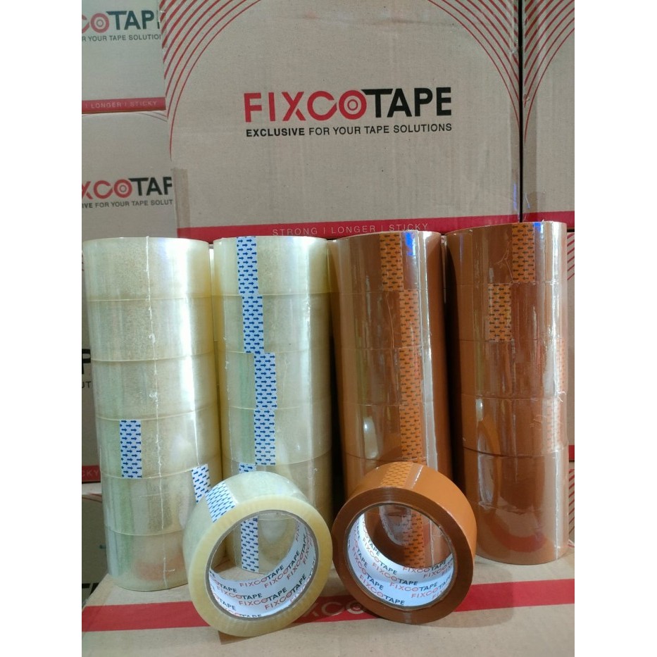 

Diskon 6 Pcs/Slop Lakban 2Inch Bening/Cokelat 48Mm X 90Y Harga Promo Murahhhh Cod