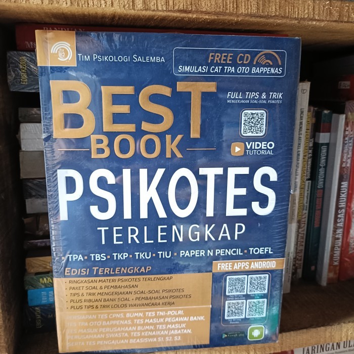 

Terbaru Buku Panduan Resmi Tes Psikotes Terlaris