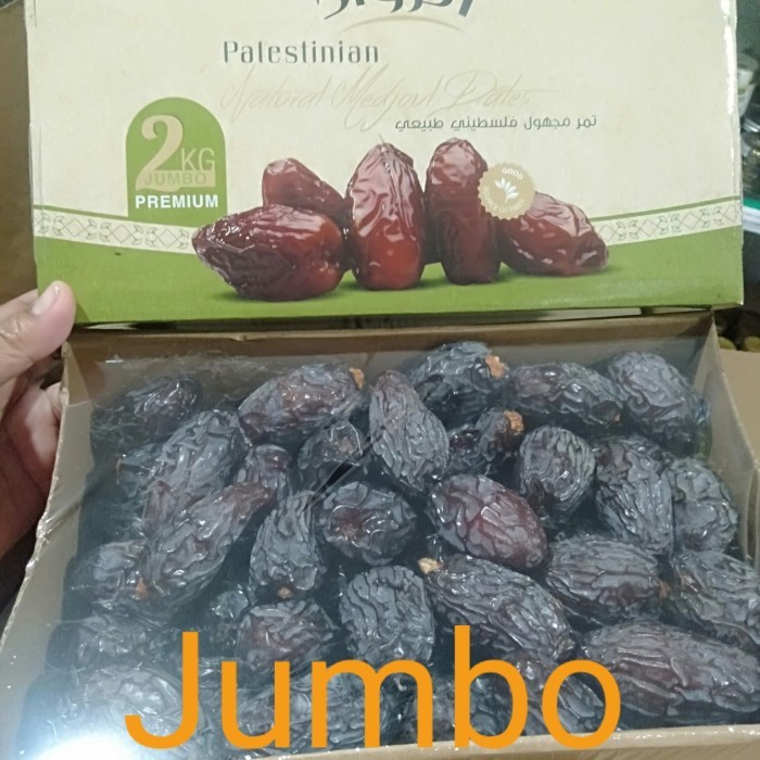 

KURMA MEDJOOL JUMBO PALESTINA 2KG AL ROWAD