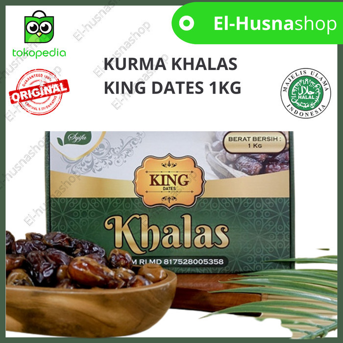 

KURMA KHALAS KING DATES 1KG KURMA ENAK DAN LEZAT KHALAS ORIGINAL