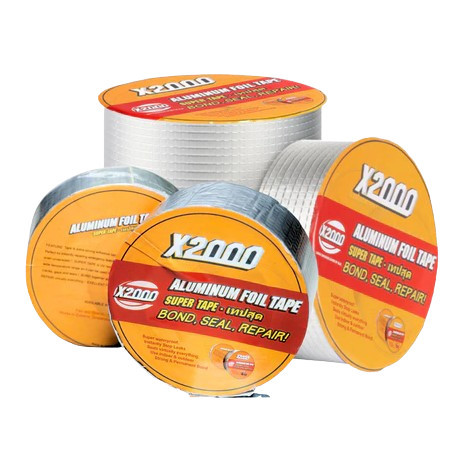 Hot Super Tape X2000 3 Ukuran Lakban Anti Bocor X2000 Aluminium Foil Tape Super Lengket Super