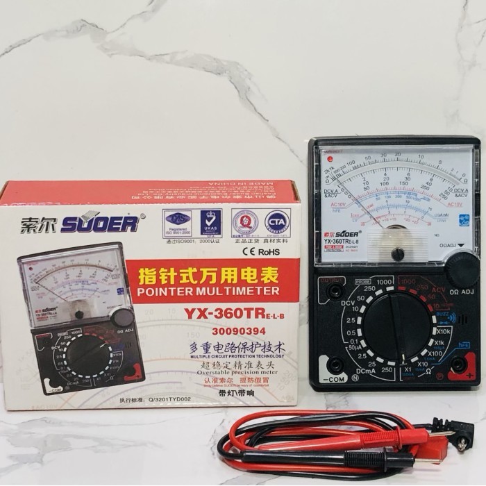 TERMURAH - Multitester SUOER Analog YX - 360TR