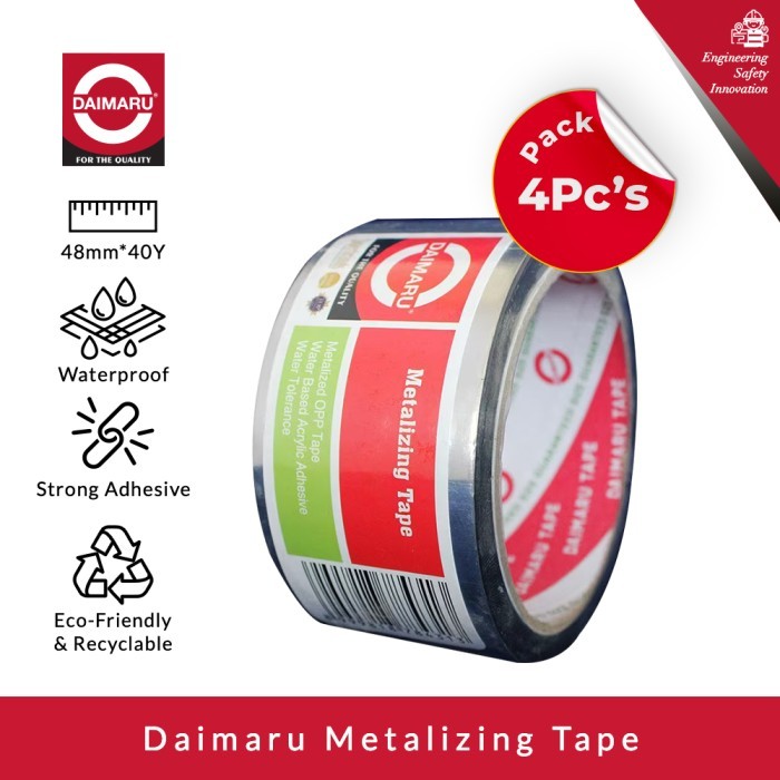 

Sale Daimaru Metalizing Tape 48 Mm X 40 Yard 4 Roll