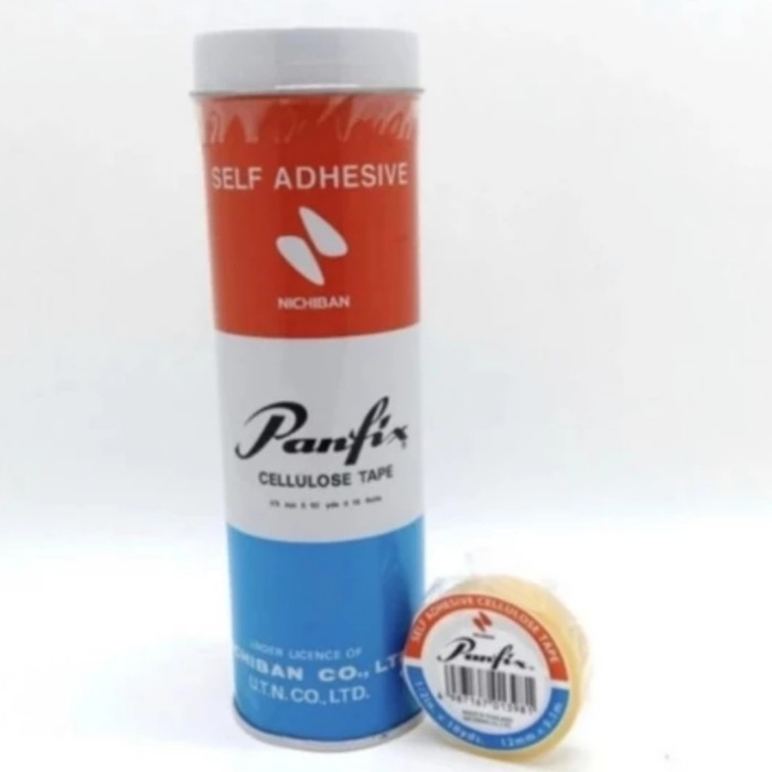 

Sale Selotip Kecil Panfix 1/2 Inch X 10 Yard /1 Kaleng 12 Pcs