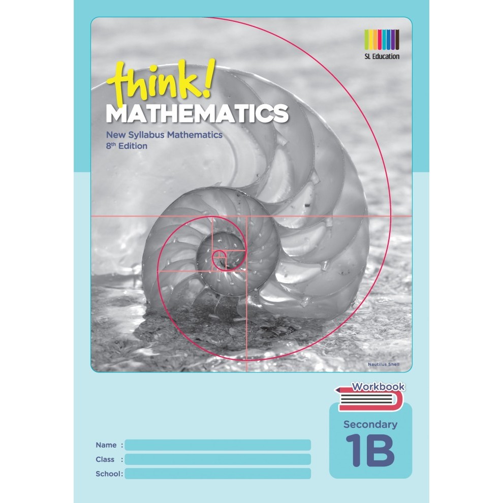 

Sale Think! Mathematics Workbook Secondary 1B