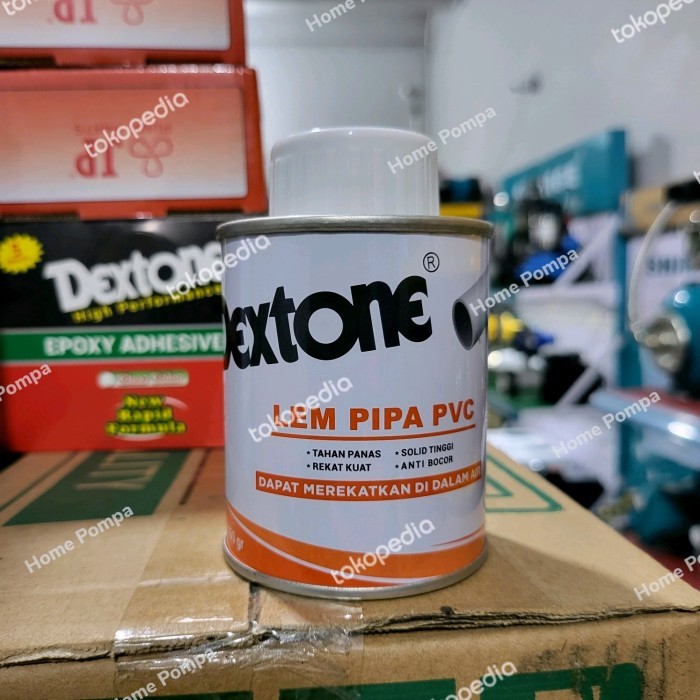 READY STOK LEM PIPA PVC DEXTONE KALENG KECIL