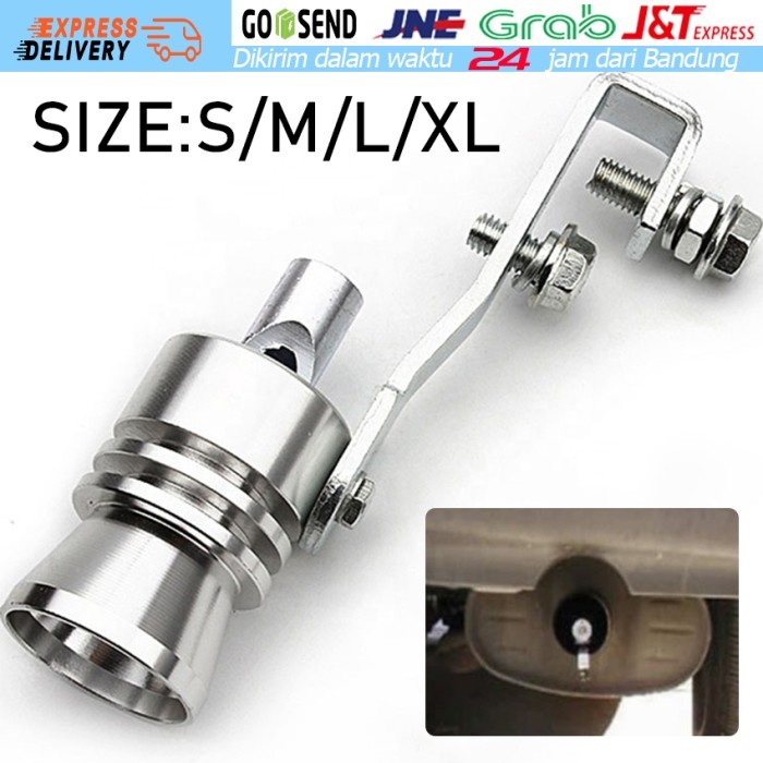 Penyiul Turbo Whistle Alat Knalpot Mobil Motor Siul Turbo Whistler