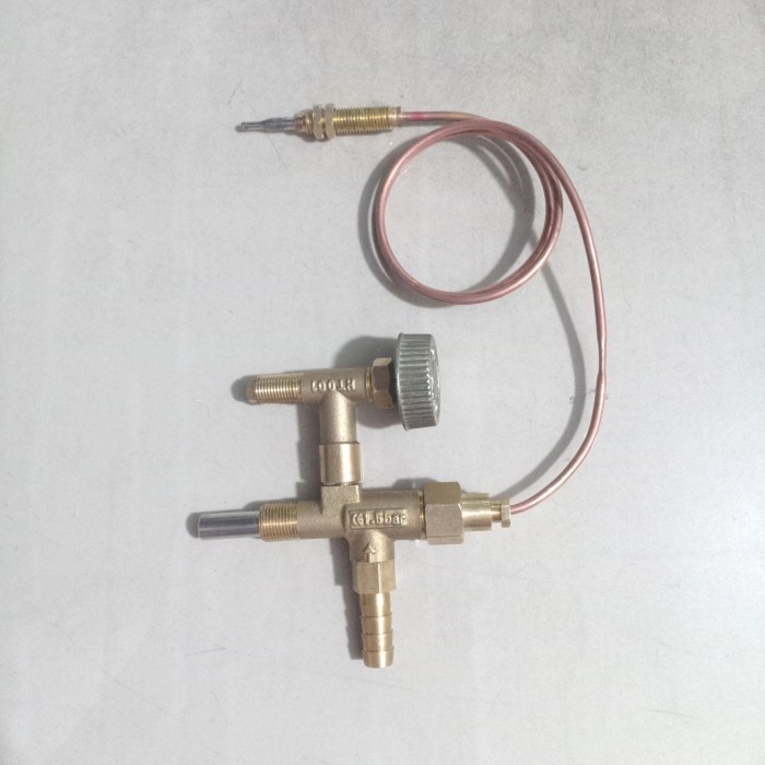:=:=:=:=] Gas Safety Valve Thermocouple Keran Kran Nozzle Spuyer Burner Kompor