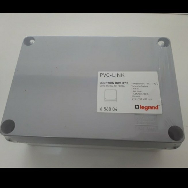 >>>>>] JUNCTION BOX LEGRAND 656804 BOX LISTRIK 215 x 150 x 80 OUTDOOR duradus