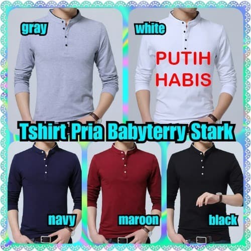 Kaos Tshirt Pria Babyterry Stark