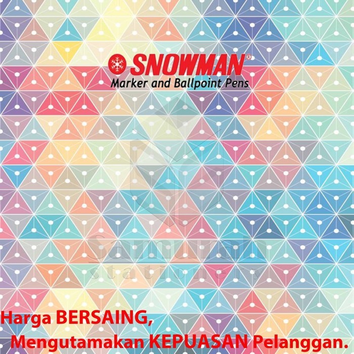 Spidol Permanent Snowman Tipe OPM / OPF Drawing Pen Marker OHP