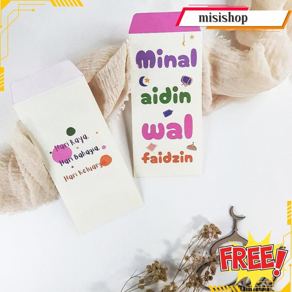 

[ Isi 10-20-30-40-50 ] Amplop Lebaran 2025 - Amplop Lebaran Aesthetic - Amplop Lebaran Karakter Panjang - Amplop Lebaran Idul Fitri Original Produk