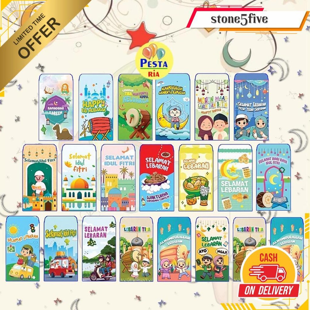 

Murah !!! (1Pak Isi 10Pcs) Amplop Lebaran Kecil Motif Anak Uk S, Angpao Lebaran Idul Fitri Mini Anak Uk S, Grosir Ready Stok, Amplop Idul Fitri, Angpao Lebaran 2025, Islamic, Lebaran, Idul Fitri, Eid Mubarak, Hari Raya, Fitr,Amplop Lebaran Lucu Cod