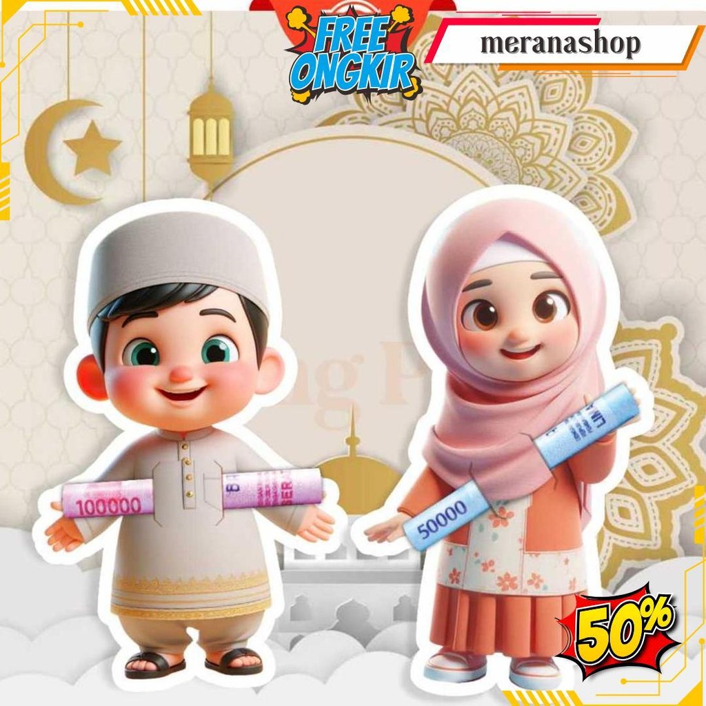 

1 Pack Amplop Karakter 2025 Amplop Lebaran Angpau LucuIsi10Pcs Gratis Ongkir