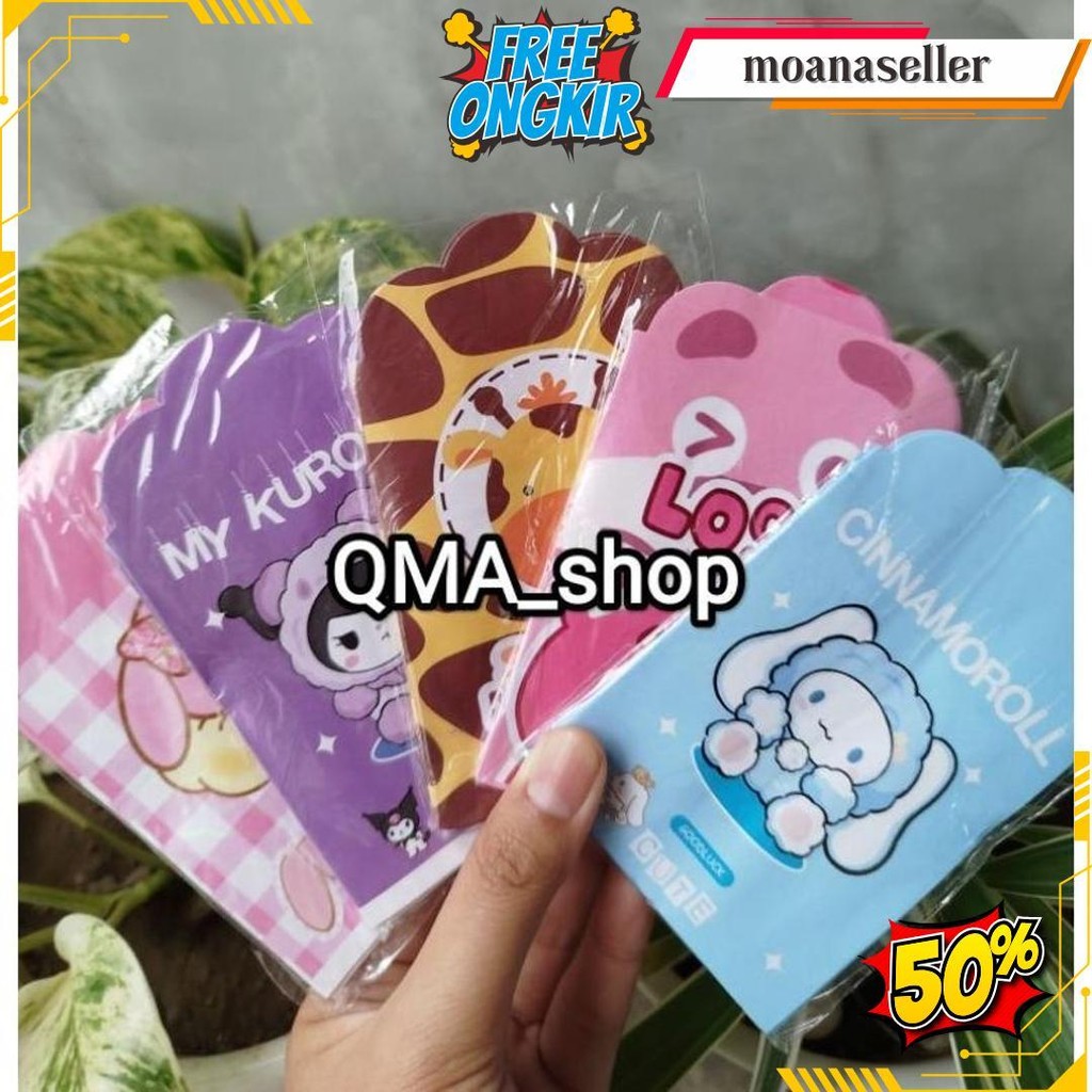 

Amplop Lebaran Kuromi Uk Medium (Isi10Pcs/Pak) Bisa Cod