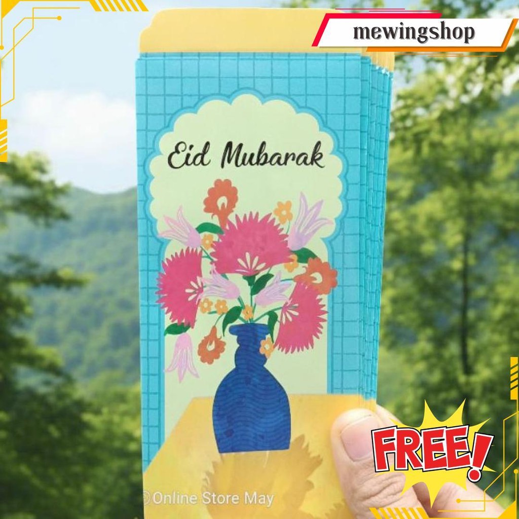 

(10 Pcs Amplop Besar) Grosir Sudah Di Lem Amplop Lebaran Terlaris