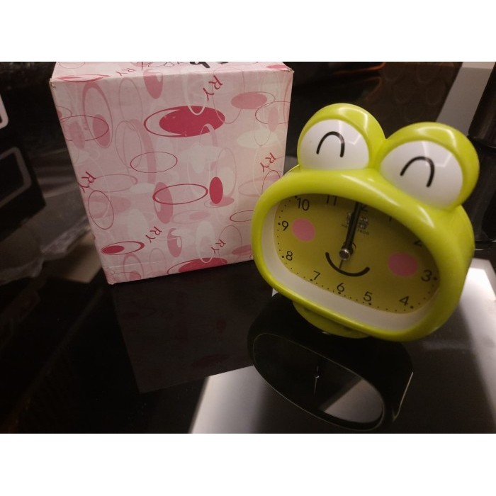 Jam Beker DORAEMON POOH KEROPI Karakter Lucu FREE Baterai / Weker Dering 958 /Alarm Clock