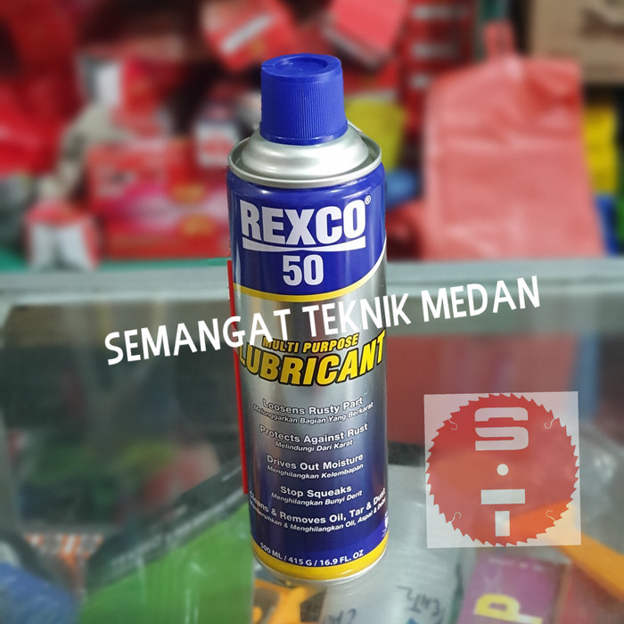 Termantab] REXCO50 PELUMAS SERBAGUNA ANTI KARAT LUBRICANT 500ml REXCO50 REXCO 50