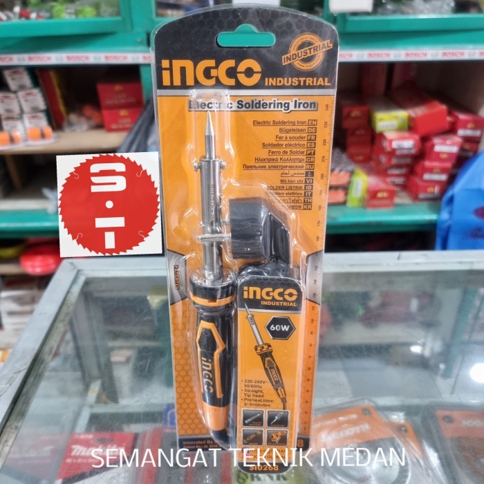 +++++] 60WATT ALAT SOLDER LISTRIK ELETRIC SOLDERING IRON 60W 60 WATT INGCO