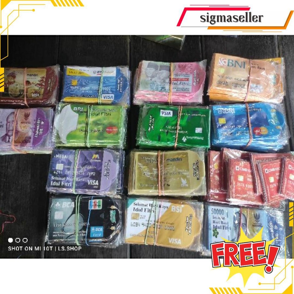 

Amplop Lebaran Per Bks Isi 10. Bisa Cod