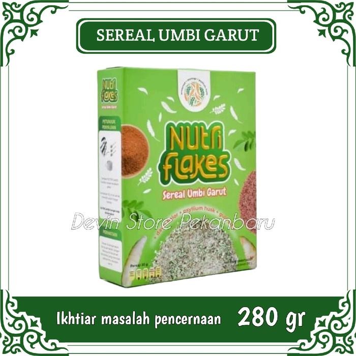 

Produk Unggulan Nutriflakes Sereal Umbi Garut 280 Gr Plus Daun Kelar Psyllium Husk Plus Gula Aren