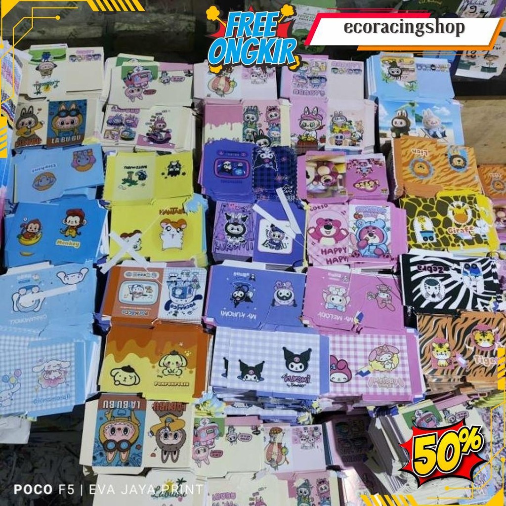 

[500 Lembar] Amplop Lebaran Ukuran Mini Original Produk