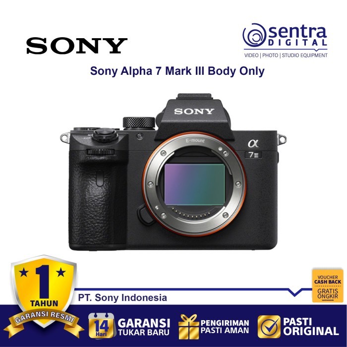 Sony Alpha A7Iii Bo / A7 Mark Iii / Sony 7 Iii / Sony A7 Iii Body Only