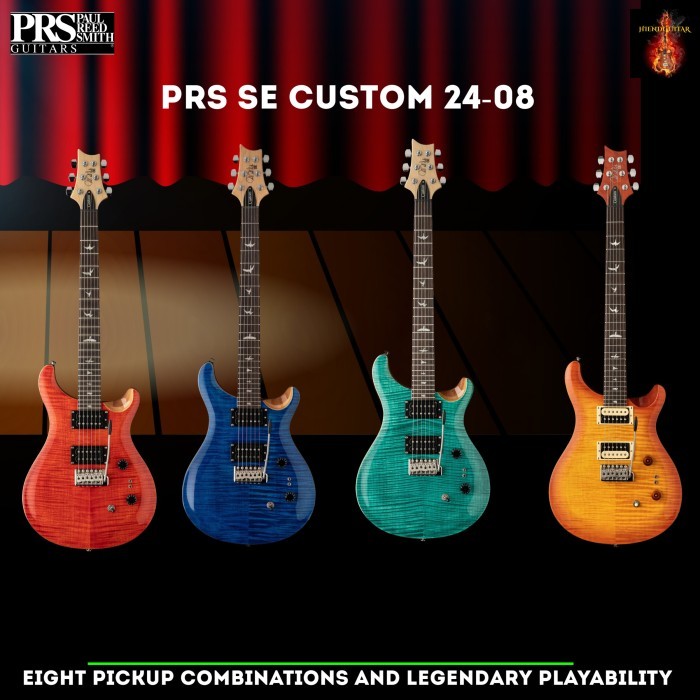 New PRS SE Custom 24-08 electric guitar