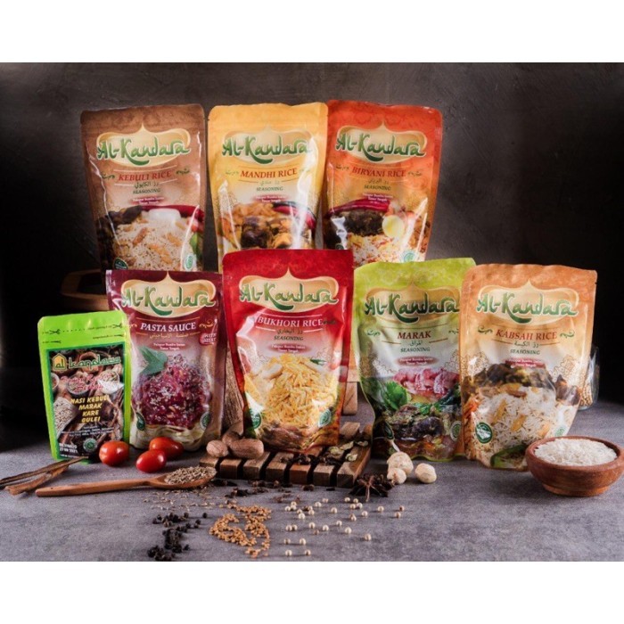 

TERLARIS BUMBU INSTAN ALKANDARA..KEBULI BUMBU BIRYANI BUMBU MANDHI BUMBU KABSAH MURAH!!! MURAH
