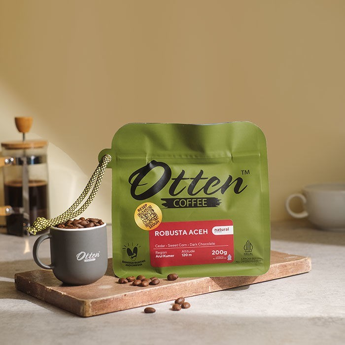 

Kopi Robusta Aceh Gayo 200G - Biji / Bubuk Kopi Coffee