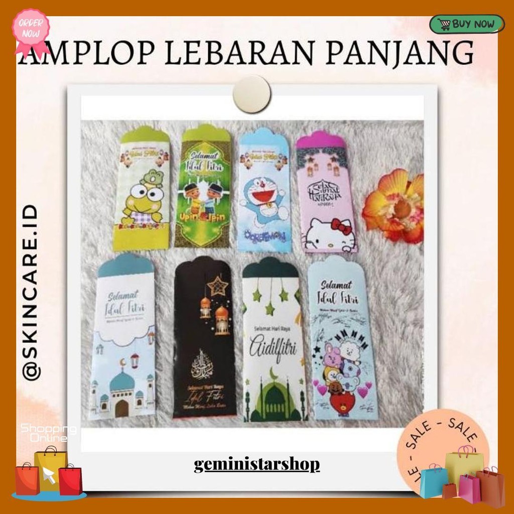 

Amplop Lebaran Panjang Isi 10 Original Produk