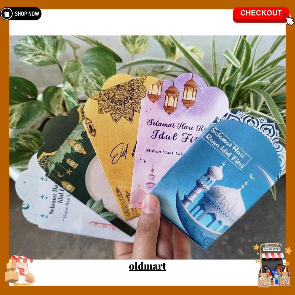 

Amplop Lebaran Muslim Uk Medium (Isi 10 Pcs/Pak Gratis Ongkir