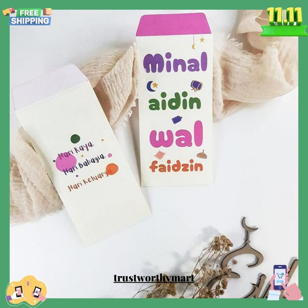 

Amplop Lebaran 2025 Isi 10,25,50 Pcs Amplop Lebaran Pajang Murahamplop Lebaran / Amplop Lebaran 2025 / Amplop Lebaran Unik / Amplop Lebaran Aesthetic / Amplop Lebaran Lucu / Amplop Lebaran Idul Fitri / Angpau Lebaran 2025 / Amplop Lebaran Termurah Banget