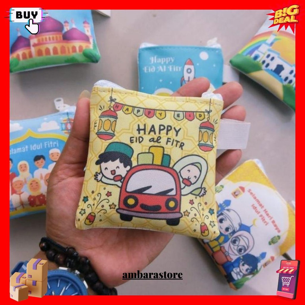 

( Dpt 12 Pcs ) Amplop Lebaran Angpao Lebaran Dompet Kotak Koin Lebaran Bisa Cod