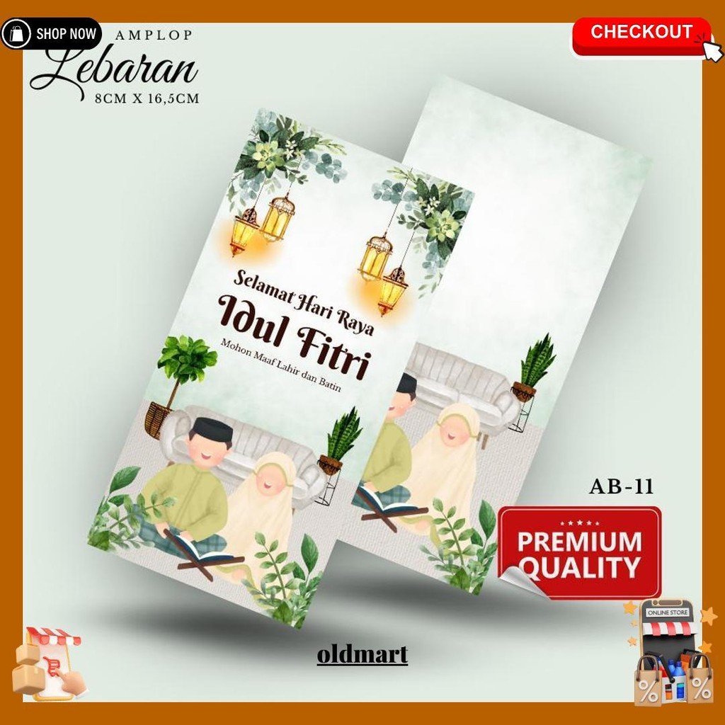 

Amplop Lebaran Panjang Premium Tebal Isi 50 Pcs Desian Series 2025 Angpau Karakter Lucu Murah Termurah Banget