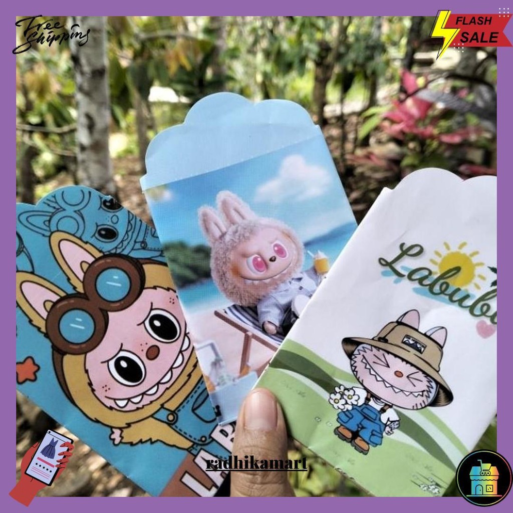 

Amplop Angpao Lebaran Medium Motif Labubu Isi 10 Pcs Terlaris